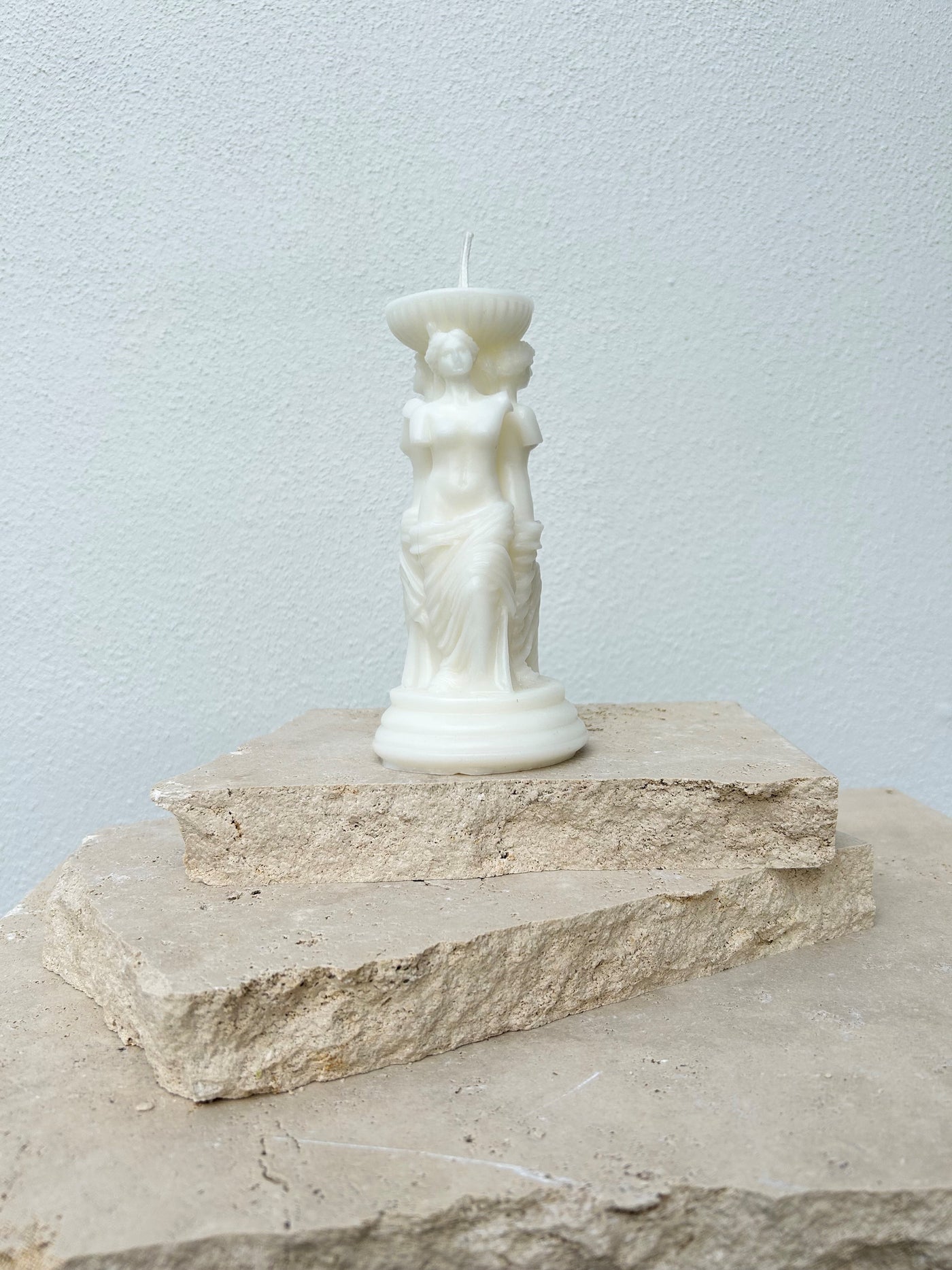 Roman Triple Goddess Handmade Candle